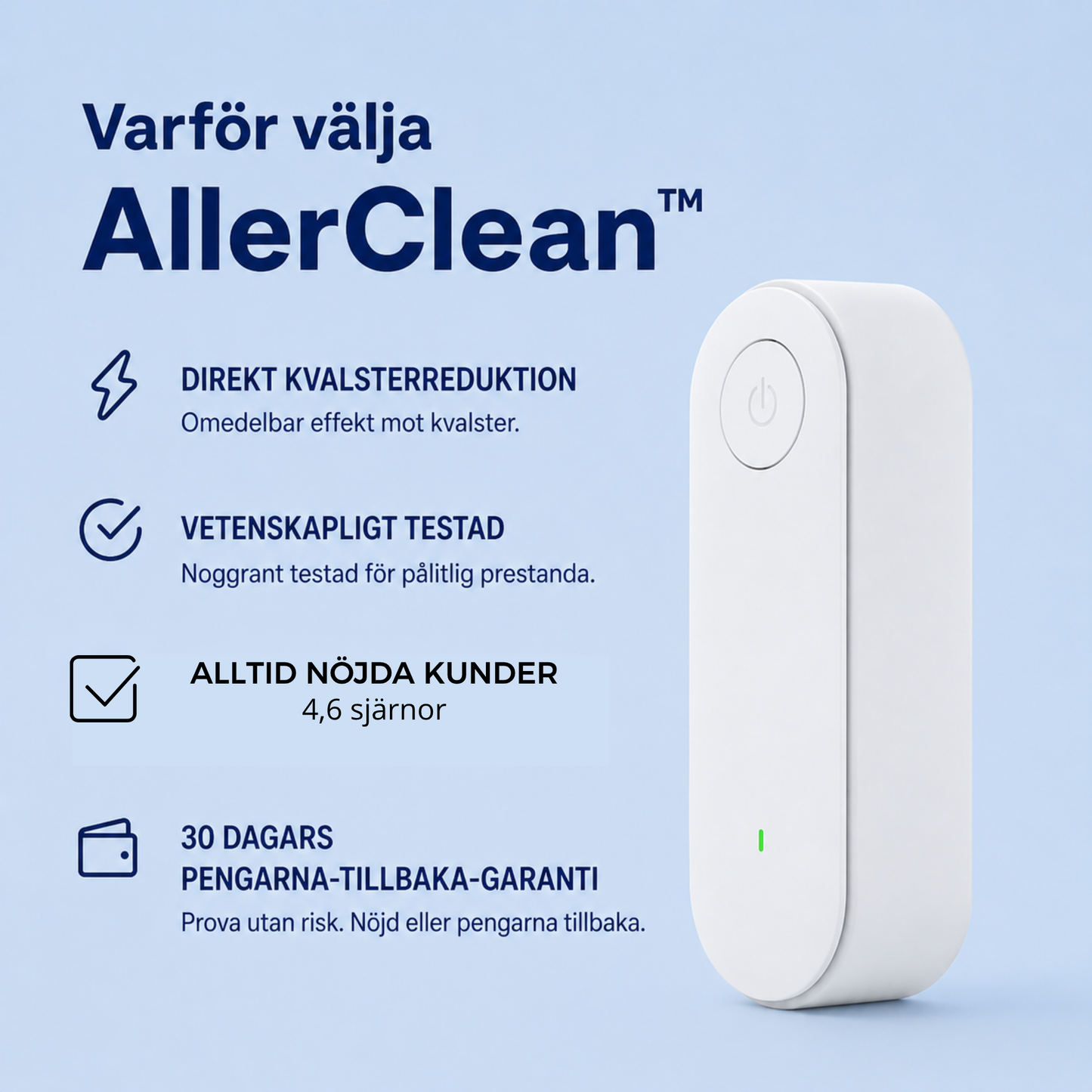AllerClean™ -  Eliminerar Dammkvalster Från Ditt Hem På 30 Minuter