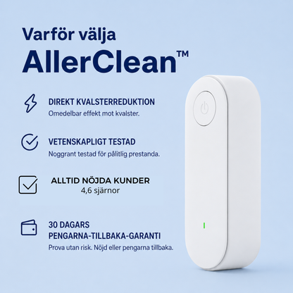 AllerClean™ -  Eliminerar Dammkvalster Från Ditt Hem På 30 Minuter