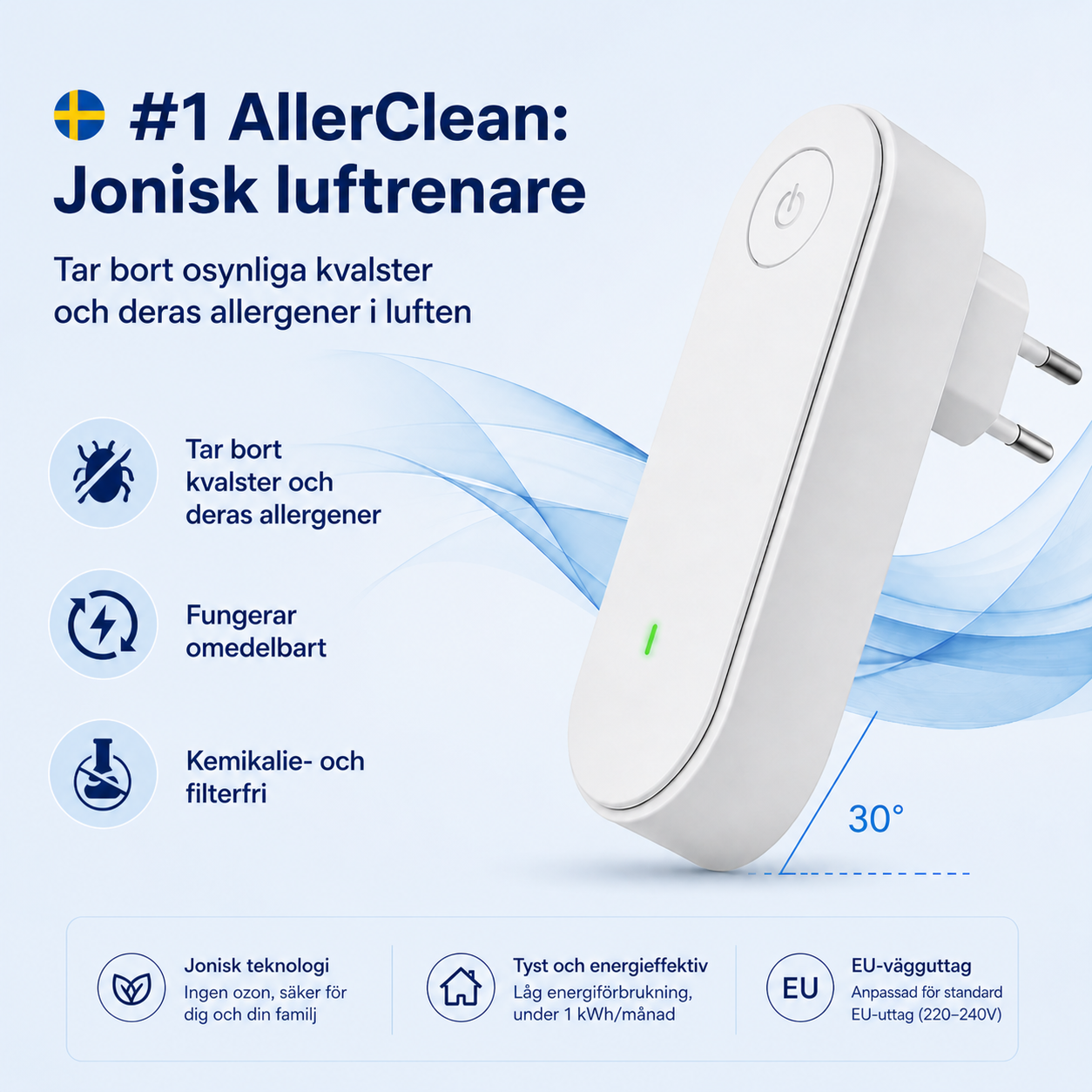 AllerClean™ -  Eliminerar Dammkvalster Från Ditt Hem På 30 Minuter